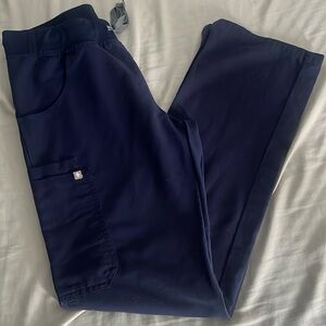 Figs navy blue pants